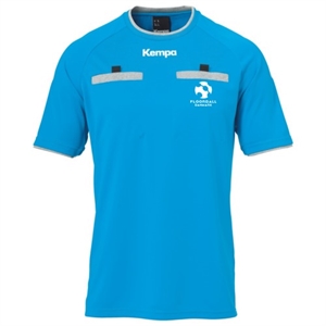 Kempa dommertrøje - dommer t-shirt - Blå